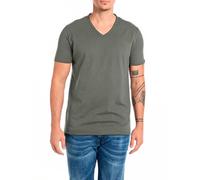 Replay Raw Cut V-Neck Shirt Herren