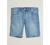 Replay RBJ981 Stretch Denim Shorts Light Blue Blau W33