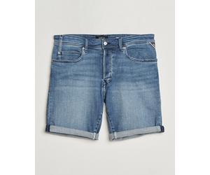 Replay RBJ981 Stretch Denim Shorts Light Blue Blau W38