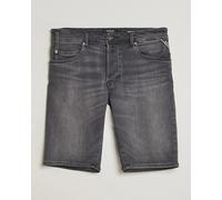 Replay RBJ981 Stretch Denim Shorts Washed Black Schwarz W29