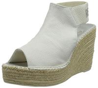 Keilsandalette REPLAY "Replay Sandalen Lederimitat", Damen, Gr. 38, weiß, Lederimitat, Schuhe (28542314-38) weiß