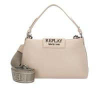 Replay Schultertasche 24 cm beige