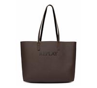 REPLAY Shopper Brown Cocoa + Black