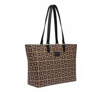 REPLAY Shopper Pale Grey Brown + Black