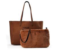 Replay Shopper Tasche 35 cm braun