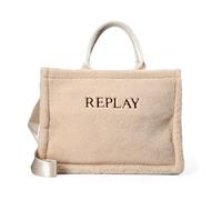 Replay Shopper Tasche 39 cm beige