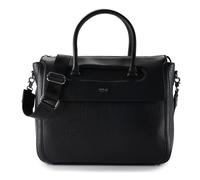 Replay Shopper Tasche Leder 37 cm schwarz