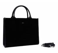 Replay Schultertasche Leder 38 cm black