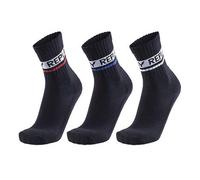 Replay - Socken für Herren/Damen Unisex - Tennis(3er-Pack) (Schwarz) EU 40 - 42