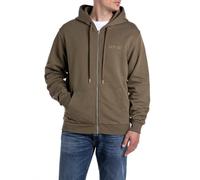 Replay Sweatjacke in Braun - Größe XL | Herren Sweatshirts Jacken