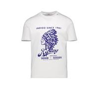 Replay T-Shirt Herren Regular Fit Kurzarm Rundhals Baumwolle beige, XXL