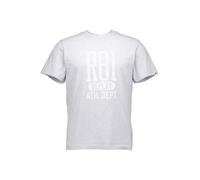 Replay T-Shirt Herren Slim Fit Kurzarm Rundhals Baumwolle grau, M