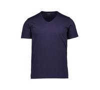 Replay Herren T-Shirt M3591a Slim Fit Kurzarm V-Ausschnitt Baumwolle Night Blue (067) L