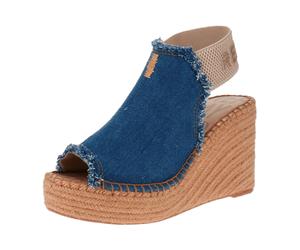 Replay Tyne Denim GWP4G C0036T - Damen Sandalen - 220-Denim für Damen, blau, Größe 40 EU