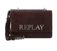 Replay Umhängetasche Leder 25.5 cm braun