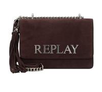 Replay Umhängetasche Leder 25.5 cm braun
