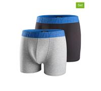 Replay Underwear 2er-Set: Boxershorts in Grau - Größe XXL | Herren Waesche