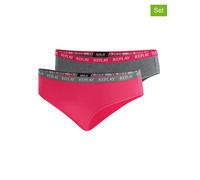 Replay Underwear 2er-Set: Slips in Grau - Größe XL | Damen Unterteile