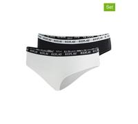 Replay Underwear 2er-Set: Slips in Weiß - Größe XS | Damen Unterteile