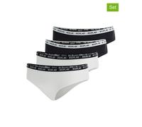 Replay Underwear 4er-Set: Slips in Schwarz - Größe XS | Damen Unterteile