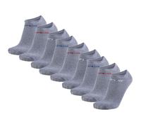 REPLAY Unisex Sneaker Socken, 9er Pack - Kurzsocken, Baumwolle, Logo, einfarbig, kurz Grau 43-46