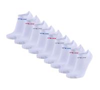 REPLAY Unisex Sneaker Socken, 9er Pack - Kurzsocken, Baumwolle, Logo, einfarbig, kurz Weiß 43-46