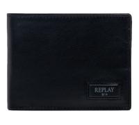Replay Herren Portemonnaie aus Leder, Schwarz (Black 0098), OneSize