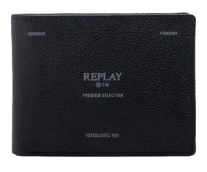 REPLAY Wallet Black