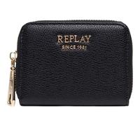 REPLAY Zip Around Wallet Black
