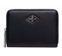 REPLAY Zip Around Wallet Black