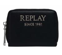 REPLAY Zip Around Wallet Black