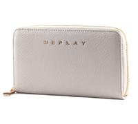 REPLAY Zip Around Wallet Light Grey
