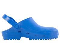 REPOSA Max Sanitär-Clogs für Damen und Herren, aus Gummi mit Rutschfester Sohle SRC, anatomische Sanitär-Hausschuhe mit verstellbarem Riemen, sterilisierbar, Anti-Schock, atmungsaktiv, leicht,