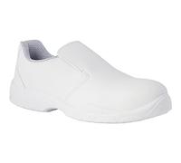 REPOSA Unisex Nurse Holzschuh, Weiß, 37 EU