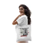 REPUBLIC OF CALIFORNIA The Amour a Mon Friend Tote Tote Bag - Modische und leichte Tragetasche, weiß, 38 X 42 CM, Utility