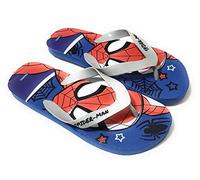 Requeteguay Urban RU Spiderman Flip-Flops für Strand oder Pool | Spiderman Marvel | Spiderman-Flip-Flops für Kinder, blau, 32 EU