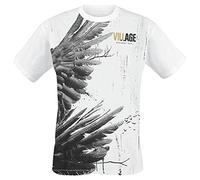 Resident Evil Village - Wings Männer T-Shirt weiß M 100% Baumwolle Gaming