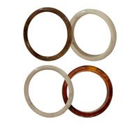 Resin Armband Für Damen | 4er Set Acryl Armreifen | Punk Geometrisches Handgelenkband Accessoire Für Arbeitsplatz Zuhause Feiern Jubiläen Geburtstage Reisen Alltag