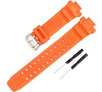 Resin Ersatzband für Casio G-Shock GW3000B GW-3500 GW-2500B G-1000 Herren Uhren, orange, 17 millimeters, Modern