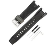 Resin Replacement Watch Band/Replacement Strap for Casio GST-210 GST-W110 GST-W100 GST-S110 GST-S100 GST-B100 GST-S300, 210 millimetri