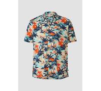 Resort Fit: Kurzarmhemd aus Viskosemix mit Brusttasche 3XL türkis 2169877.65A2.3XL