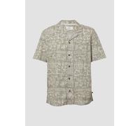 Resort Fit: Kurzarmhemd aus Viskosemix mit Brusttasche XXL Grün 2165425.78A9.XXL