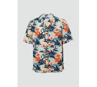 s.Oliver - Hemd mehrfarbig|türkis - Gr. - XXL