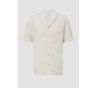 Resort Fit: Luftiges Kurzarmhemd aus Musselin XXL creme 2171398.0330.XXL