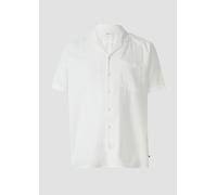 Resort Fit: Strukturiertes Kurzarm-Hemd mit Brusttasche 2XT weiß 2169886.01M1.2XT
