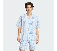 RESORT HEMD, PRINT, SEERSUCKER Blue M