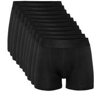 Resteröds 10P Bamboo Boxer Brief Schwarz X-Large Herren