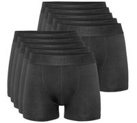 Resteröds Boxershorts Herren (5er Pack) hohe Atmungsaktivität durch Bambus-Baumwoll Gewebe Schnelltrocknend - FSC Zerifiziert - Schwarz, M