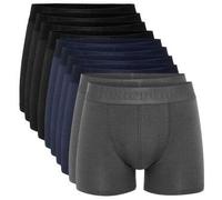 Resteröds 10P Gunnar Cotton Boxer Mixed Ökologische Baumwolle Large Herren