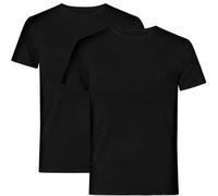Resteröds 2P Bamboo Crew Neck Slim Fit Schwarz X-Large Herren